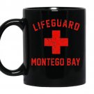 Lifeguard montego bay jamaica beach ocean swim pool coffee Mug_Black