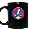 Loo show mens vintage grateful dead steal your face graphic tank top coffee Mug_Black