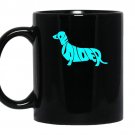 Low rider wiener dogdaschund coffee Mug_Black