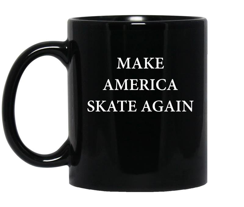 Make america skate again coffee Mug_Black