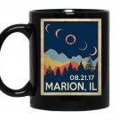 Marion illinois solar eclipse 2017 coffee Mug_Black