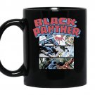 Marvel black panther retro comic stacked panel art coffee Mug_Black