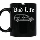 Mens dad life minivan funny gangstafor men coffee Mug_Black