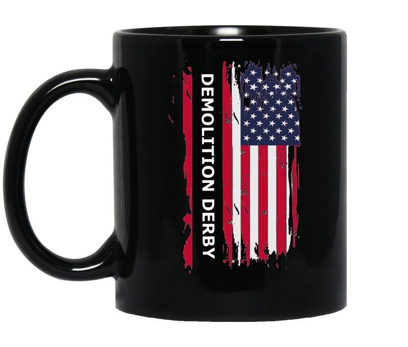 Mens demolition derbyfans coffee Mug_Black