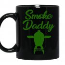 Mens smoke daddygreen egg coffee Mug_Black