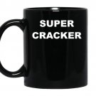 Mens super crackerlarge coffee Mug_Black