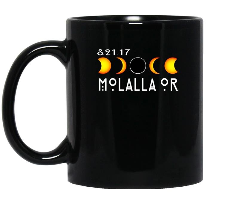 Molalla oregon total solar eclipse 2017 coffee Mug_Black