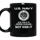 Navyus navy tee coffee Mug_Black