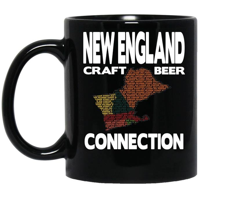 New england craft beer connection coffee Mug_Black