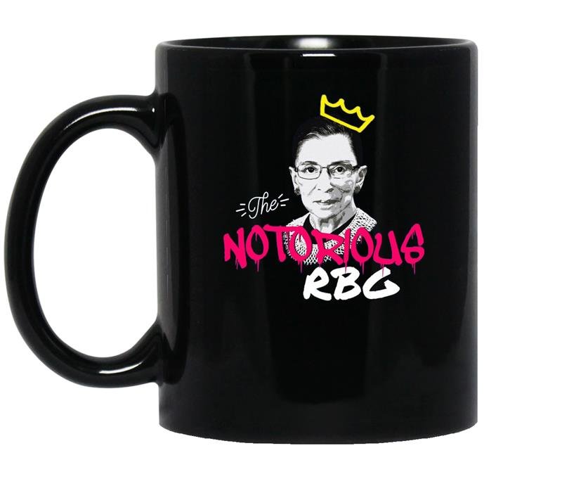 Notorious rbg swea ruth bader ginsburg feminist coffee Mug_Black
