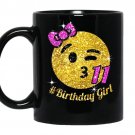 Omg its my 11th birthday coffee Mug_Black