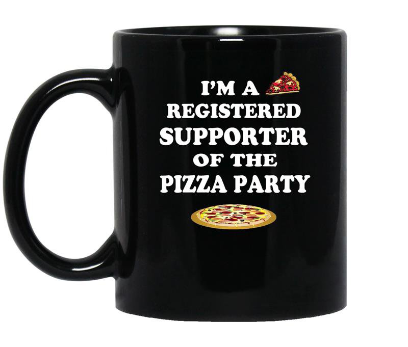 Pizza gift idea pizza party pizza gift basket coffee Mug_Black