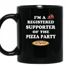 Pizza gift idea pizza party pizza gift basket coffee Mug_Black