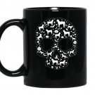 Pooch sugar skullcute cane corso dog coffee Mug_Black