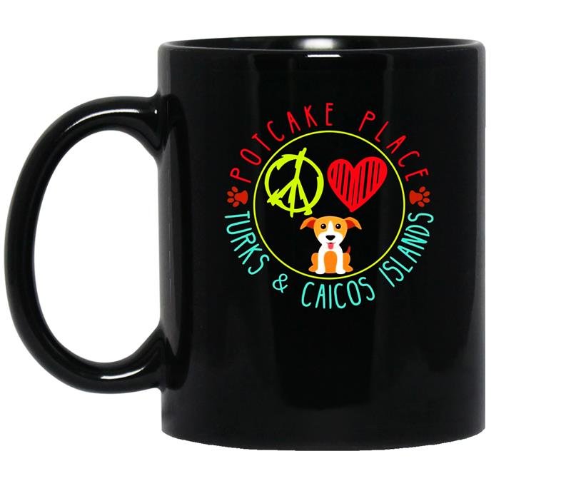 Pot cake place k9 rescue turks caicos islands coffee Mug_Black