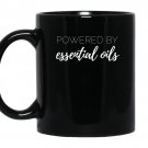 Powered by essential oils doterra coffee Mug_Black