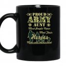 Proud army auntmemorial day coffee Mug_Black