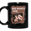 She wants the d chord guitar coffee Mug_Black