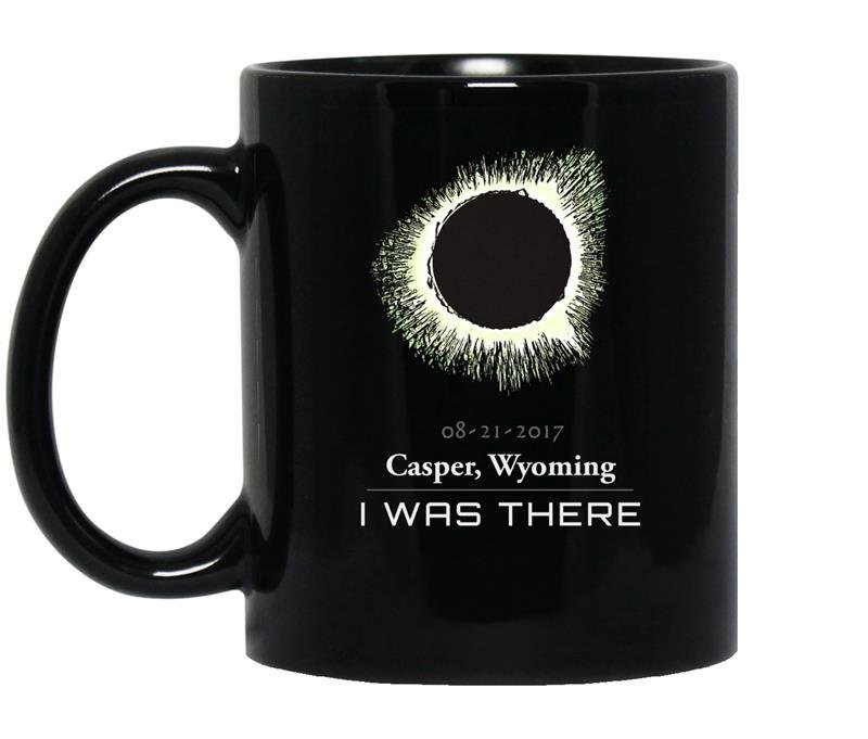 Solar eclipse casper wyoming 2017 souvenir coffee Mug_Black