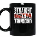Straight outta trinidadtrinidad flag coffee Mug_Black