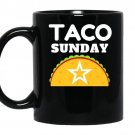 Taco sunday star coffee Mug_Black