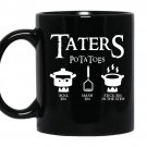 Taters po ta toes coffee Mug_Black
