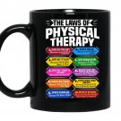 The laws of physical therapyawesome therapist gift coffee Mug_Black