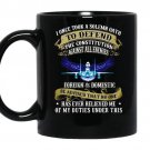 Us air forcei once took a solemn oath veteran coffee Mug_Black