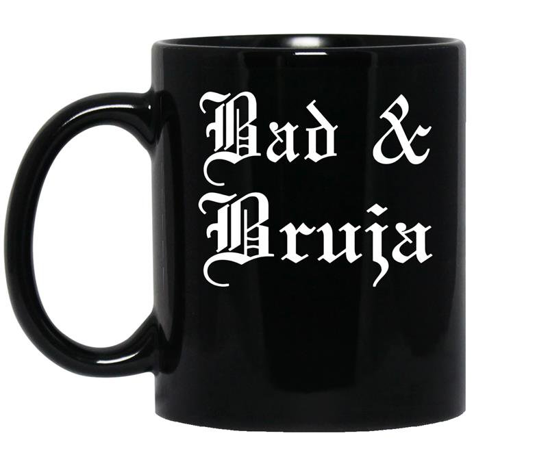 Womens bad brujawitches coffee Mug_Black