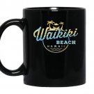 Womens waikiki hawaiipurple coffee Mug_Black