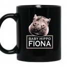 Baby hippo fionateam fiona the hippo coffee Mug_Black