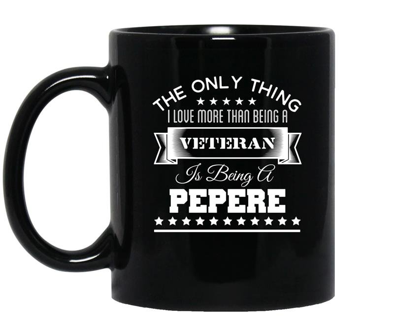 Being veteran pepereasphalt coffee Mug_Black