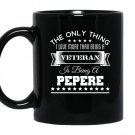 Being veteran pepereasphalt coffee Mug_Black
