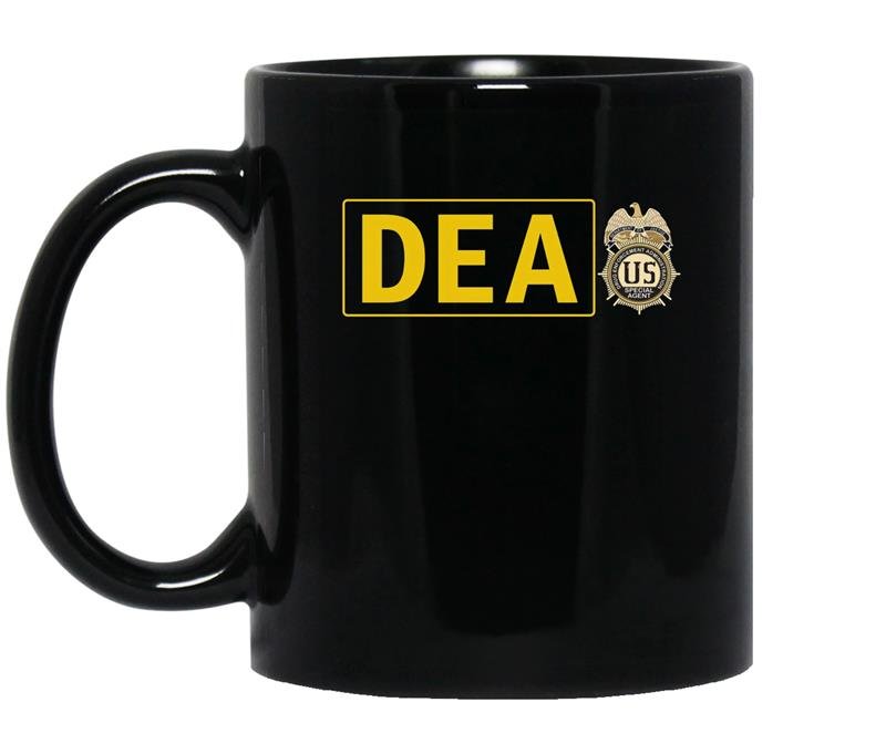 Drug enforcement administrationdea agent tee coffee Mug_Black