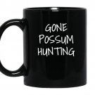 Gone possum hunting coffee Mug_Black