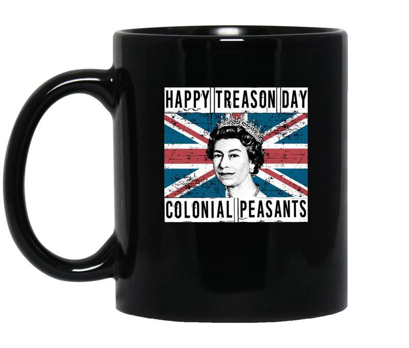 Happy treason day british 4th of july coffee Mug_Black