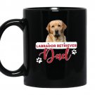 Labrador retriever dad fathers day coffee Mug_Black