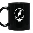 Loo show mens grateful dead steal your face black tank top coffee Mug_Black
