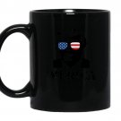 Merica july 4th donald trump coffee Mug_Black