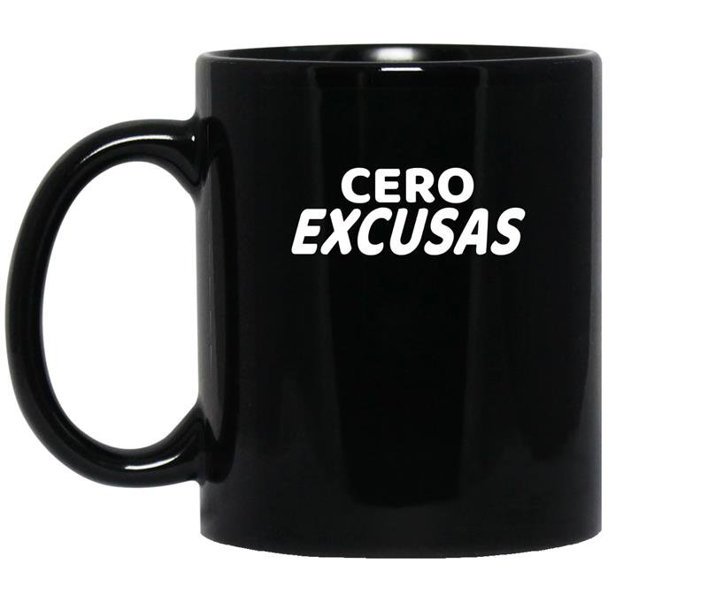 Osorio cero excusas tri coffee Mug_Black