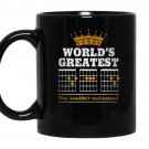 Premium worlds greatest f chord guitar dad coffee Mug_Black