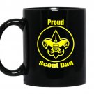 Proud scout dad coffee Mug_Black