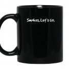 Smokes lets go funny ricky tpb coffee Mug_Black