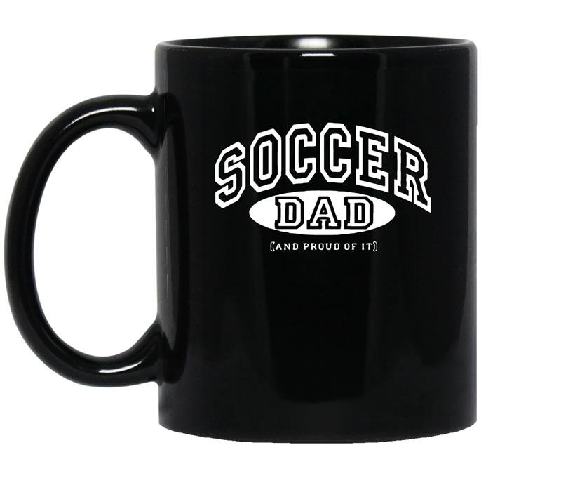 Soccer dad coffee Mug_Black