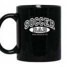 Soccer dad coffee Mug_Black