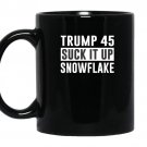 Trump 45 suck it up snowflake coffee Mug_Black