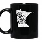 Unique vintage minnesota cycling coffee Mug_Black