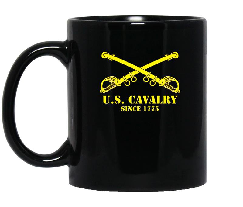 Us army cavalry since 1775 us military pride coffee Mug_Black