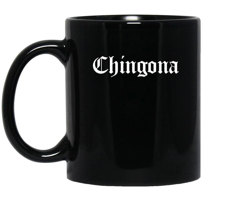 Womens latina chingonaheather coffee Mug_Black