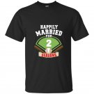 2nd wedding anniversary t-shirt baseball couple gift shirt
